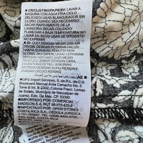 Old Navy Sleeveless Square Neck Tie-Back Cutout Maxi Swing Dress Womens M Black - Picture 7 of 9